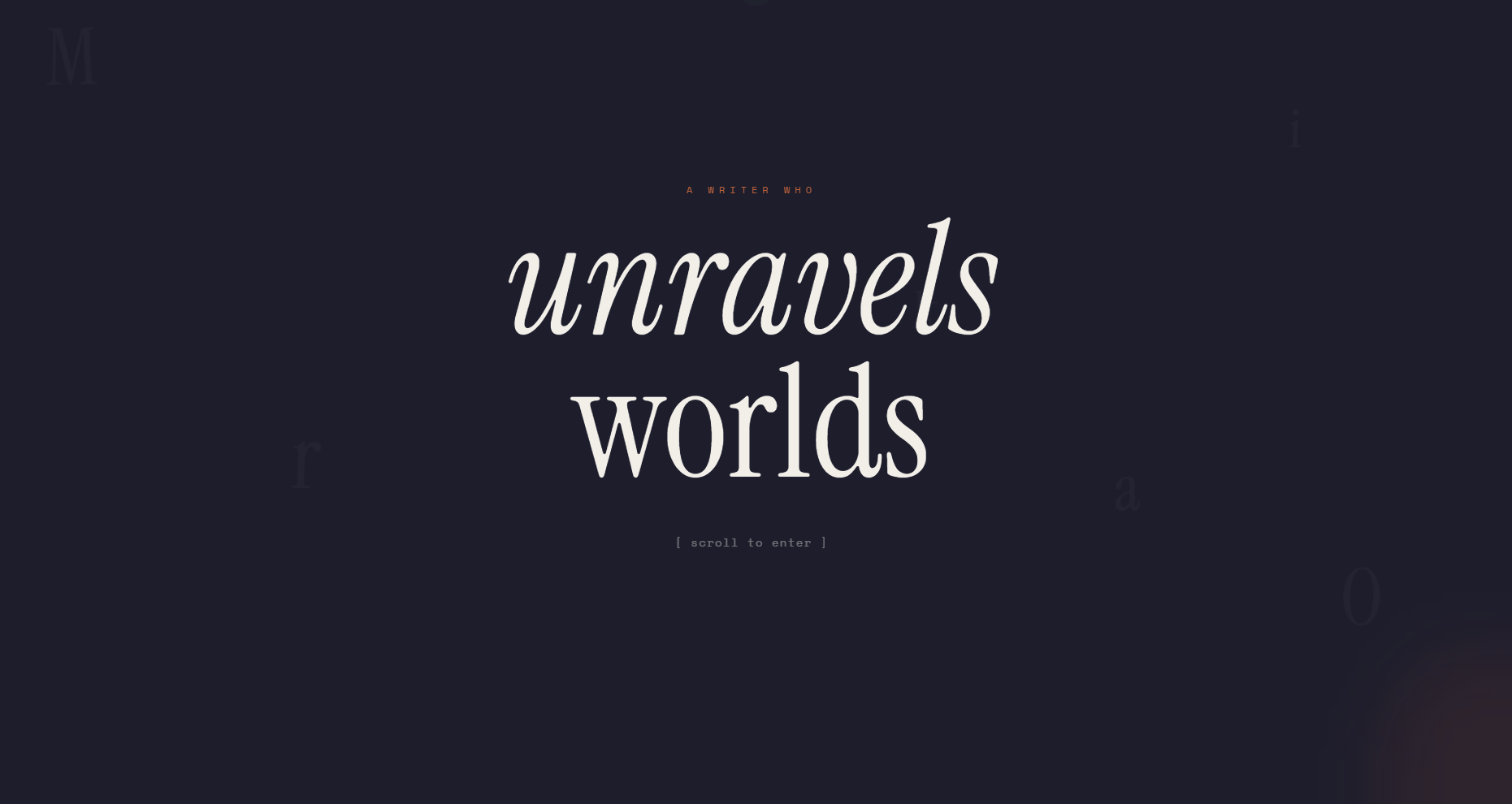 Mira Okonkwo website preview